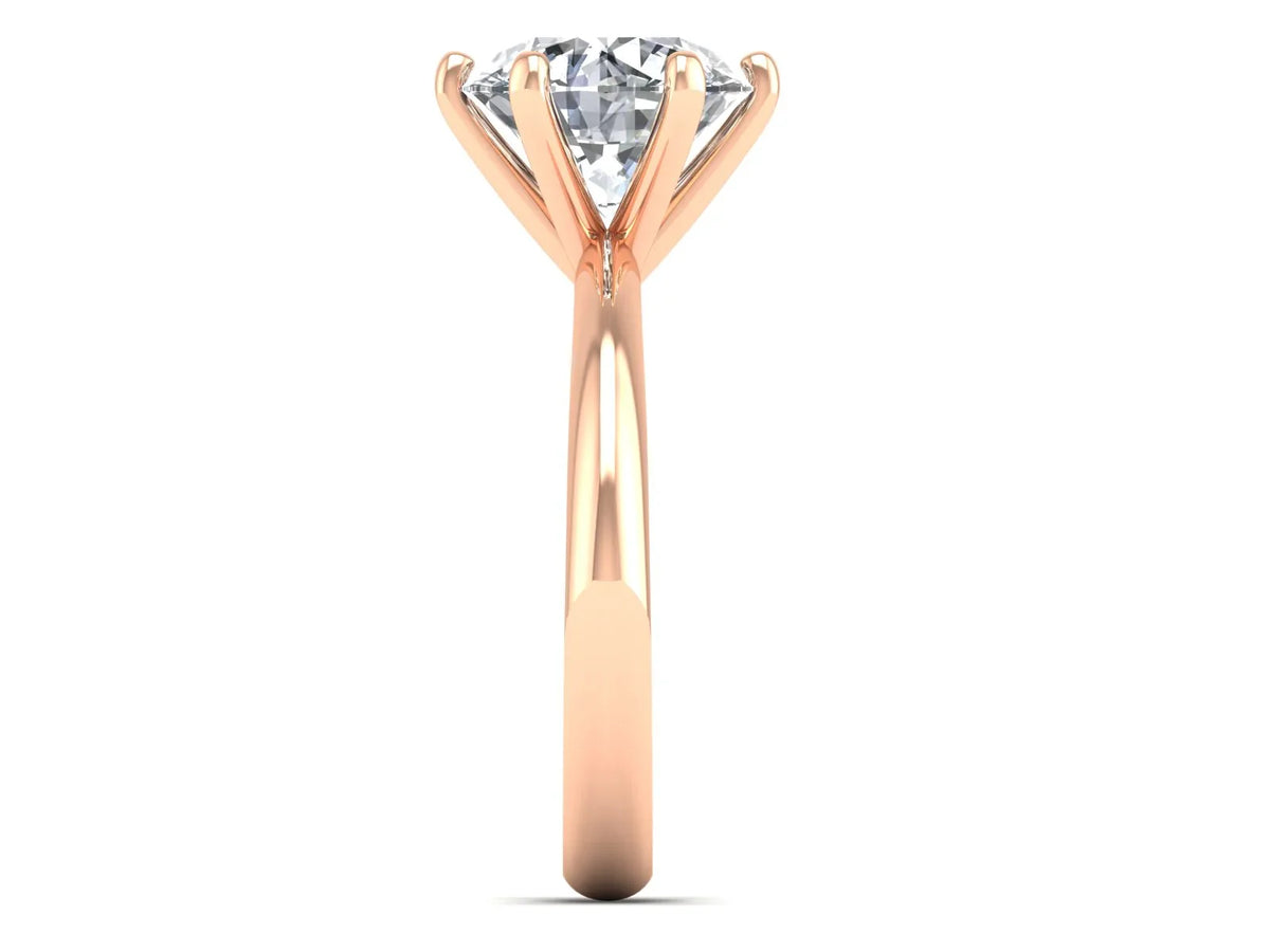 2ct Classic Solitaire Diamond Ring