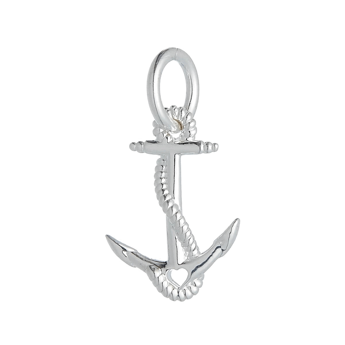 Anchor Silver Charm