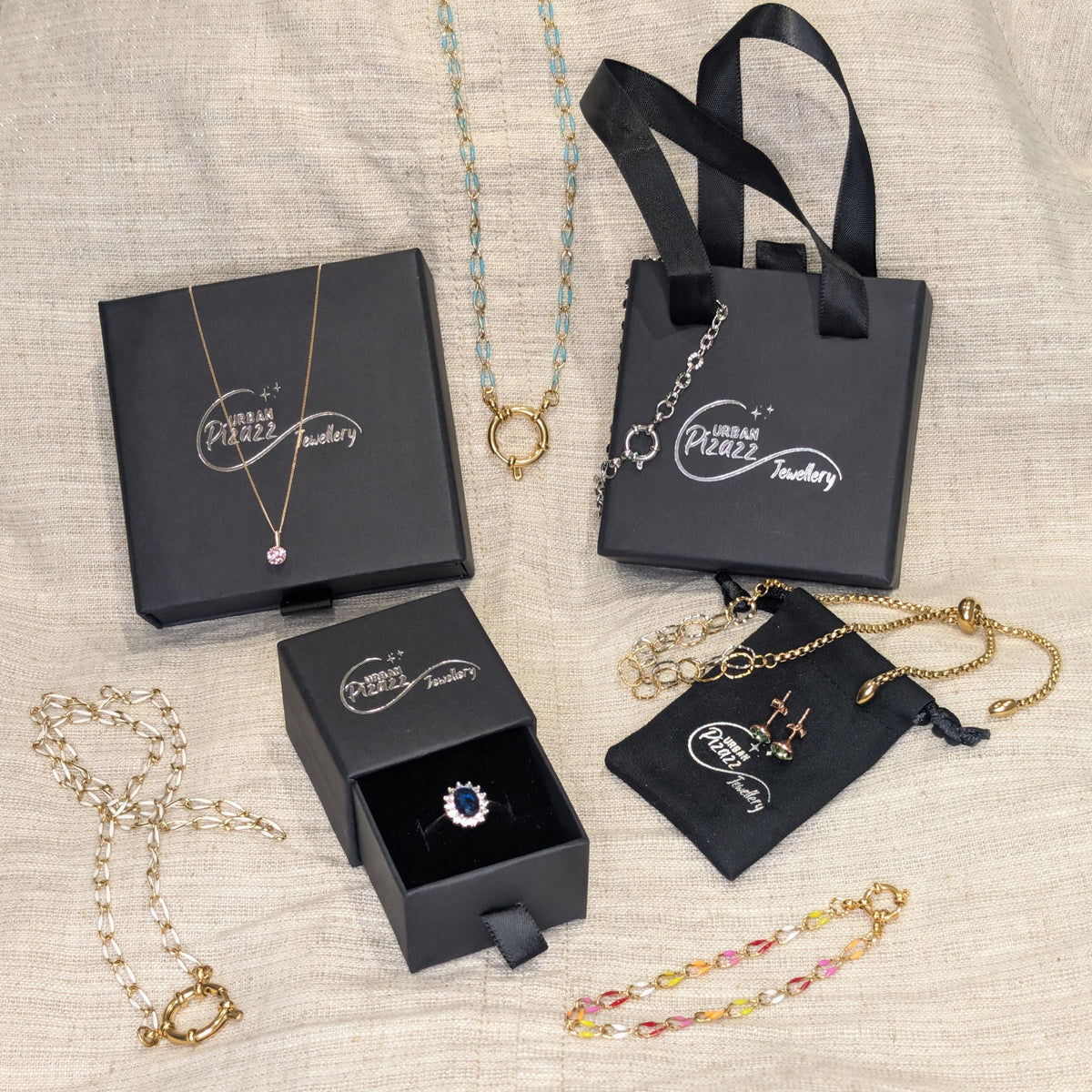 Cubic Zirconia Butterfly Necklace