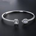 Simple And Exquisite Bracelet With Micro Inlaid AAA Zircon