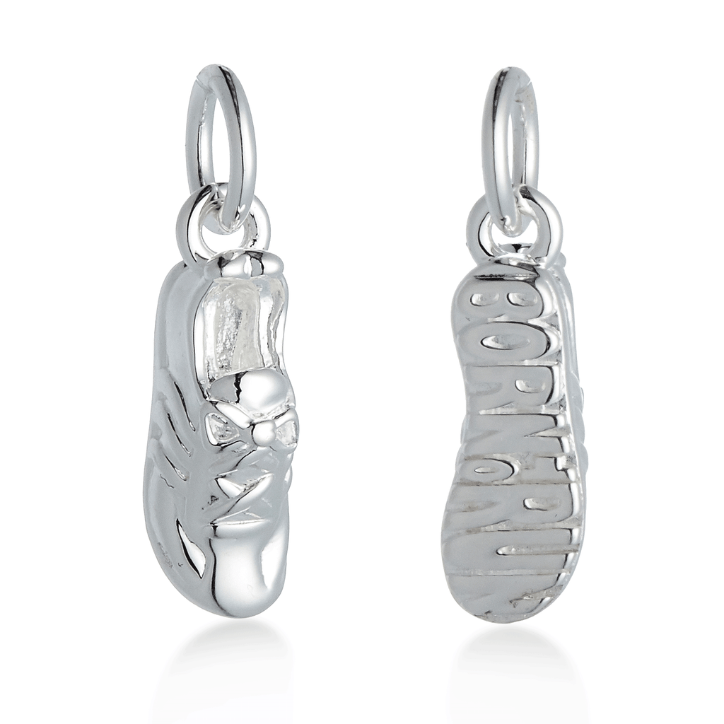 Running Shoe Silver Charm